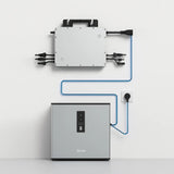 Installation du Hoymiles MS-A2 – Vue d'assemblage