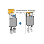 Huawei Original Montaghalterung für Optimizer – Montageansicht 3