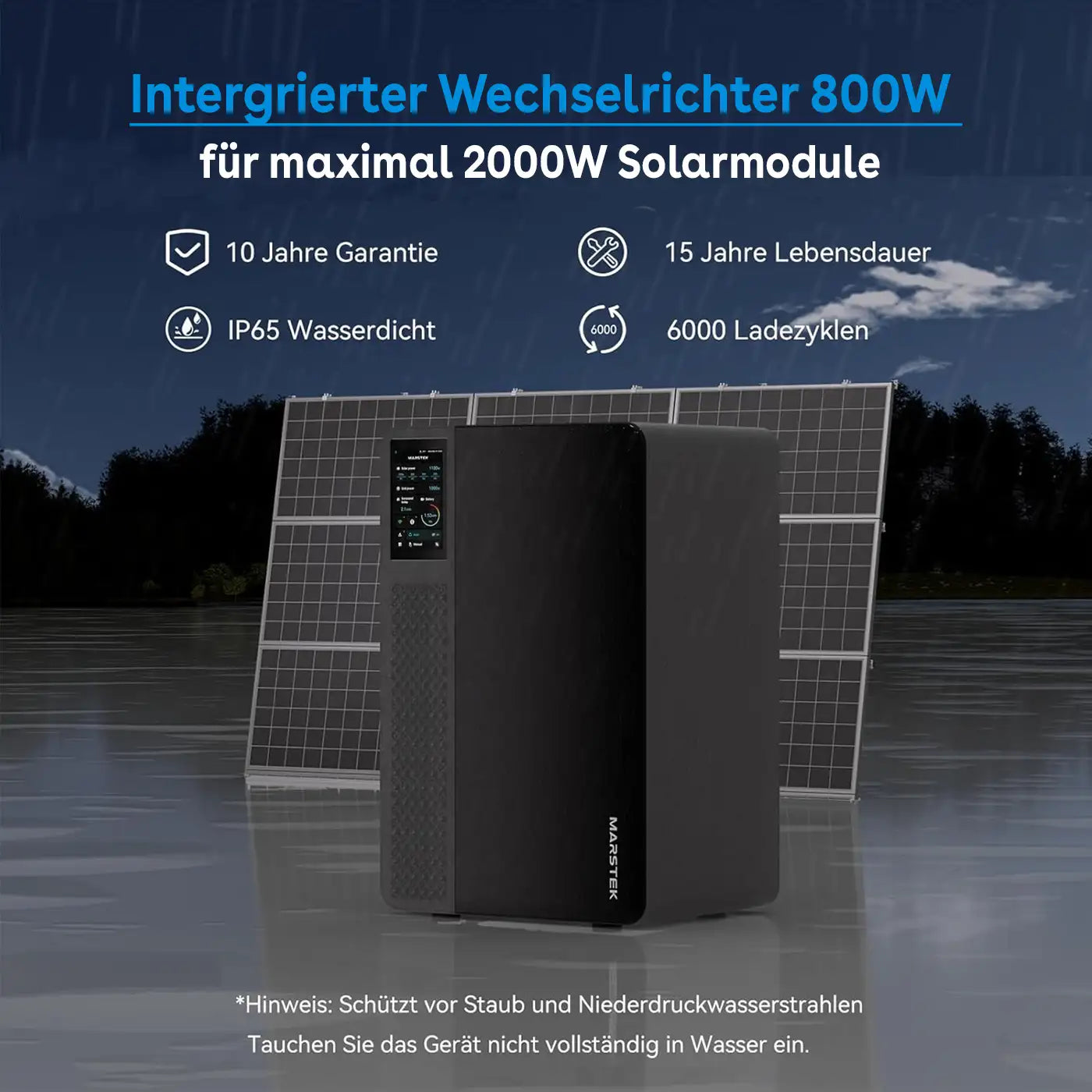 Marstek Jupiter C 2560Wh AIO balcony power plant storage