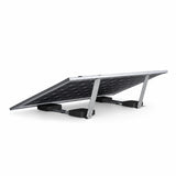 Module PV sur le système de montage de ballast KSENG 20° avec quatre blocs de ballast
