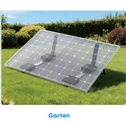 KSENG Flachdach Ballast-Montagesystem 20° für PV-Module