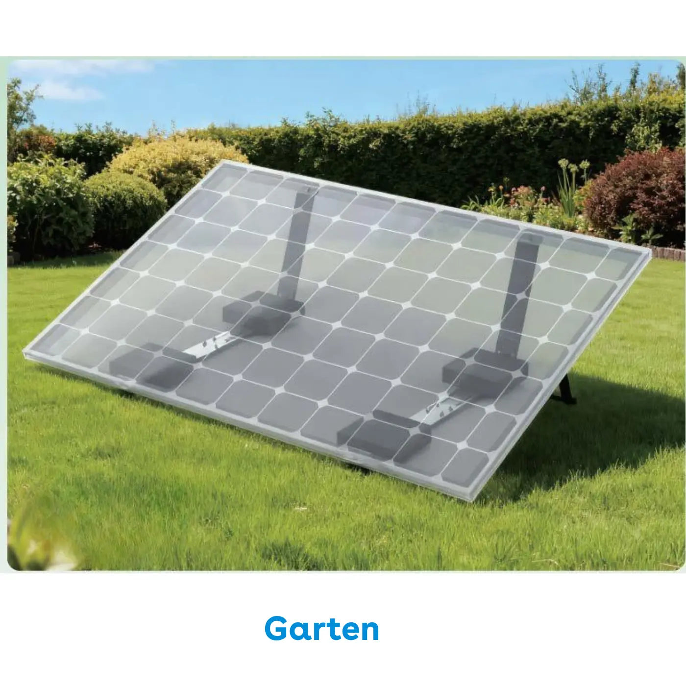 KSENG Flachdach Ballast-Montagesystem 20° für PV-Module