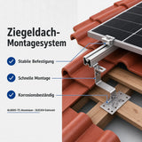 Sistem de montare a acoperișului cu țigle KSENG pentru module fotovoltaice