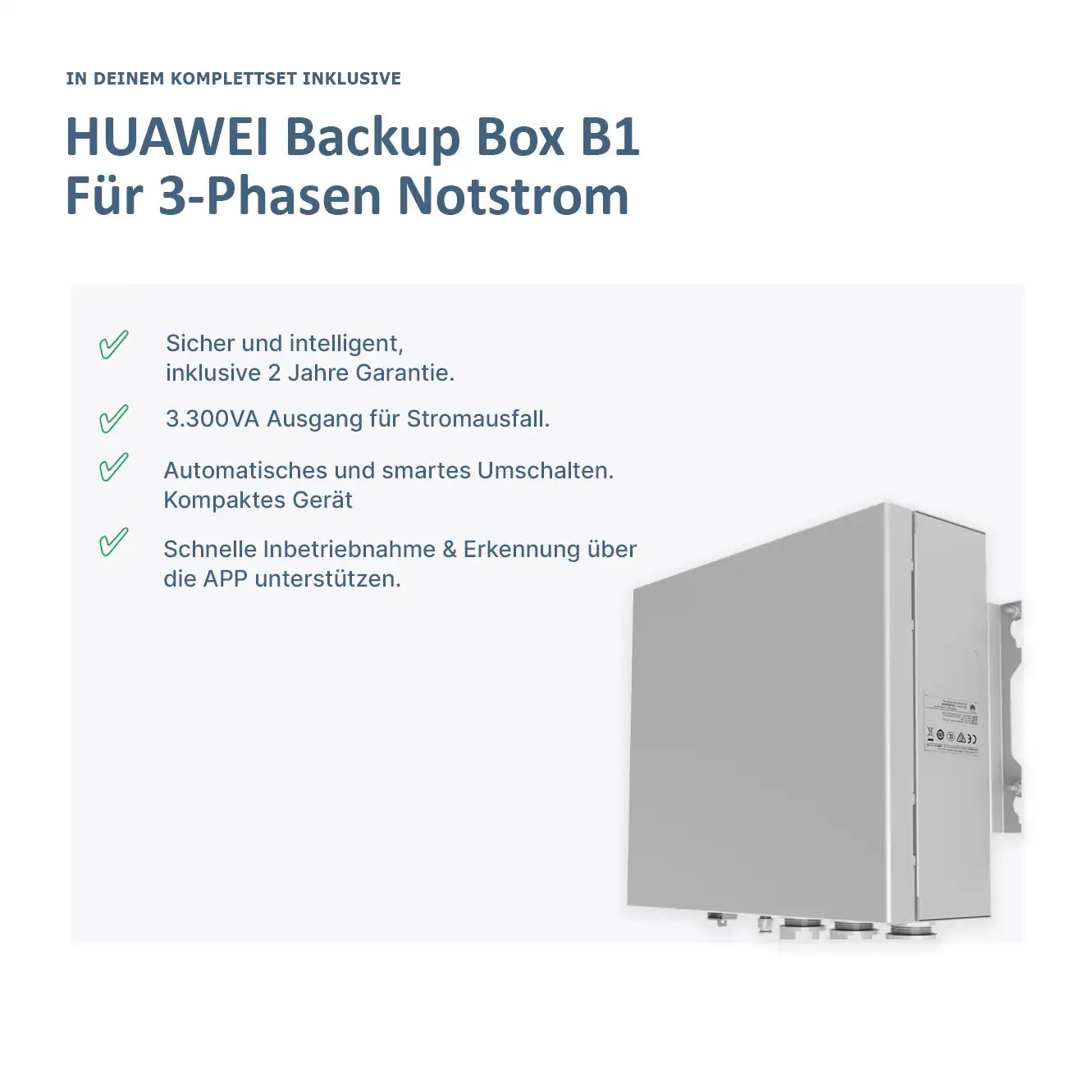 Complete Set - Huawei Backup Box B1