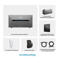 Anker SOLIX Solarbank 2 E1600 Pro Balkonkraftwerk Speicher mit 500W Solarmodul Komplettset