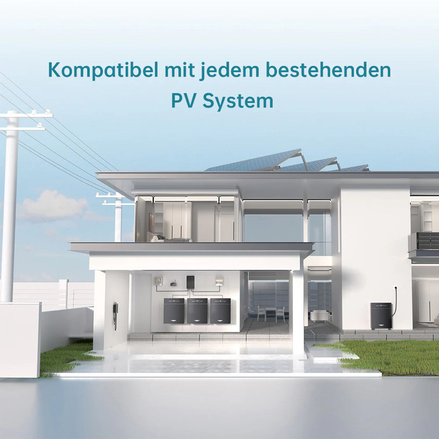 Marstek Venus-C 2,56kWh Speicher für Balkonkraftwerk AC gekoppelt All-in-One – Produktansicht 06