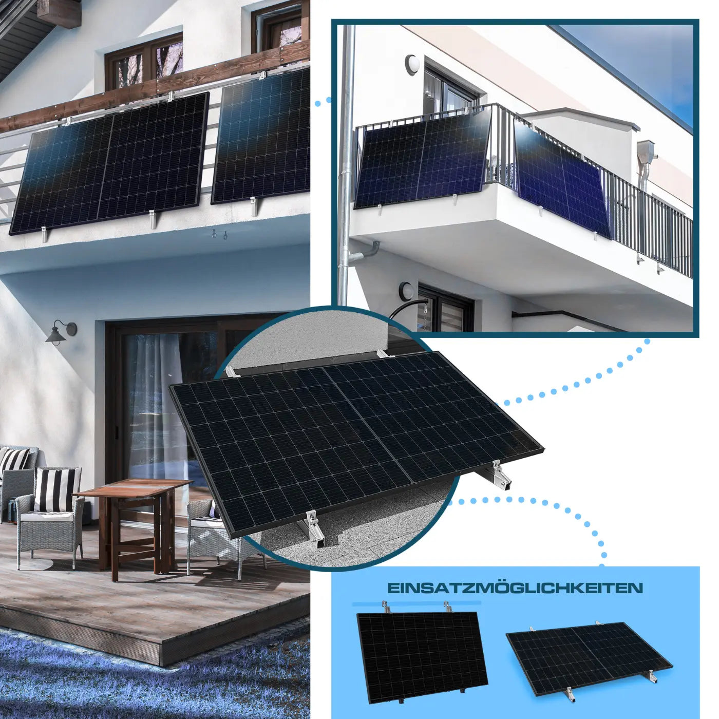 Power4Home Solarmodul-Halterung