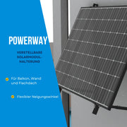 Powerway PV-Halterung für Balkon – Montageansicht 3