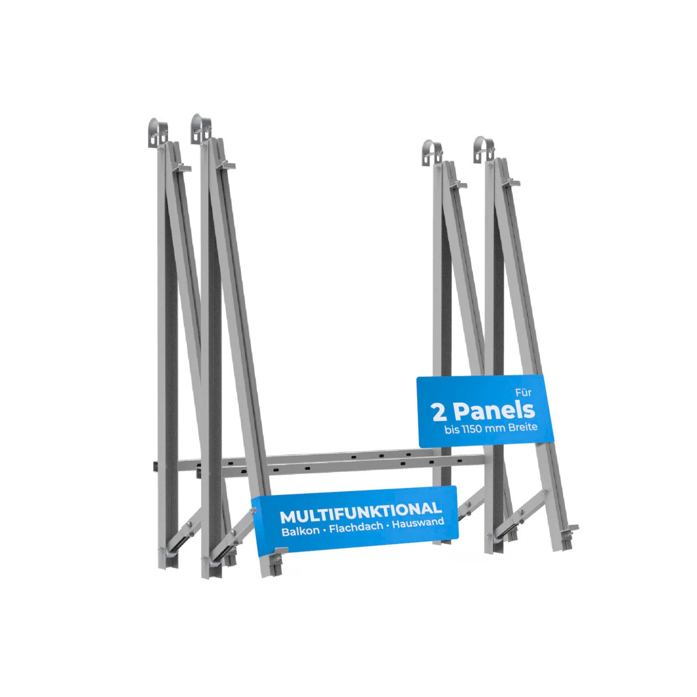 Powerway PV-Halterung für Balkon – Montageansicht