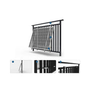 Powerway PV-Halterung für Balkon – Montageansicht 2