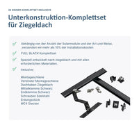 Unterkonstruktion & Huawei LUNA Speicher Komplettset