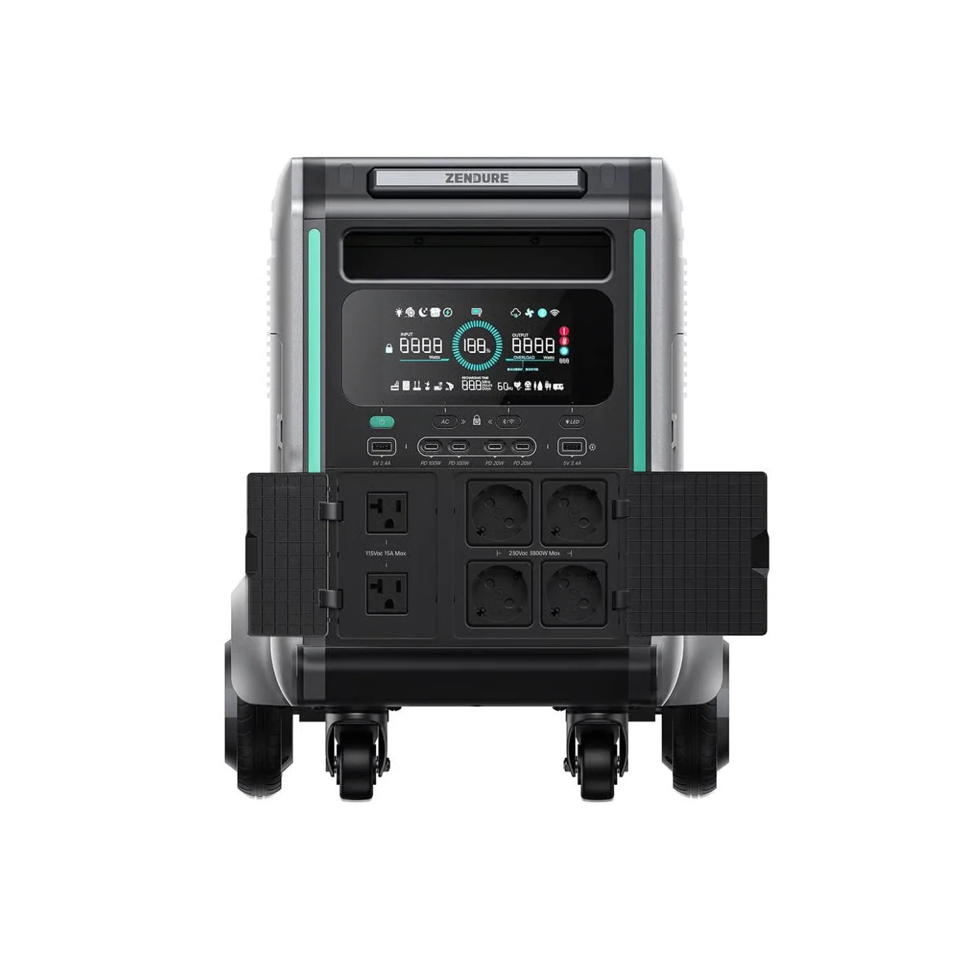 Zendure SuperBase V4600 Powerstation 4608Wh LiFePO4 – Produktansicht 01
