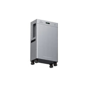 Zendure SolarFlow 3000 Mix AC+ Heimspeichersystem in Silber mit Rollen und Display