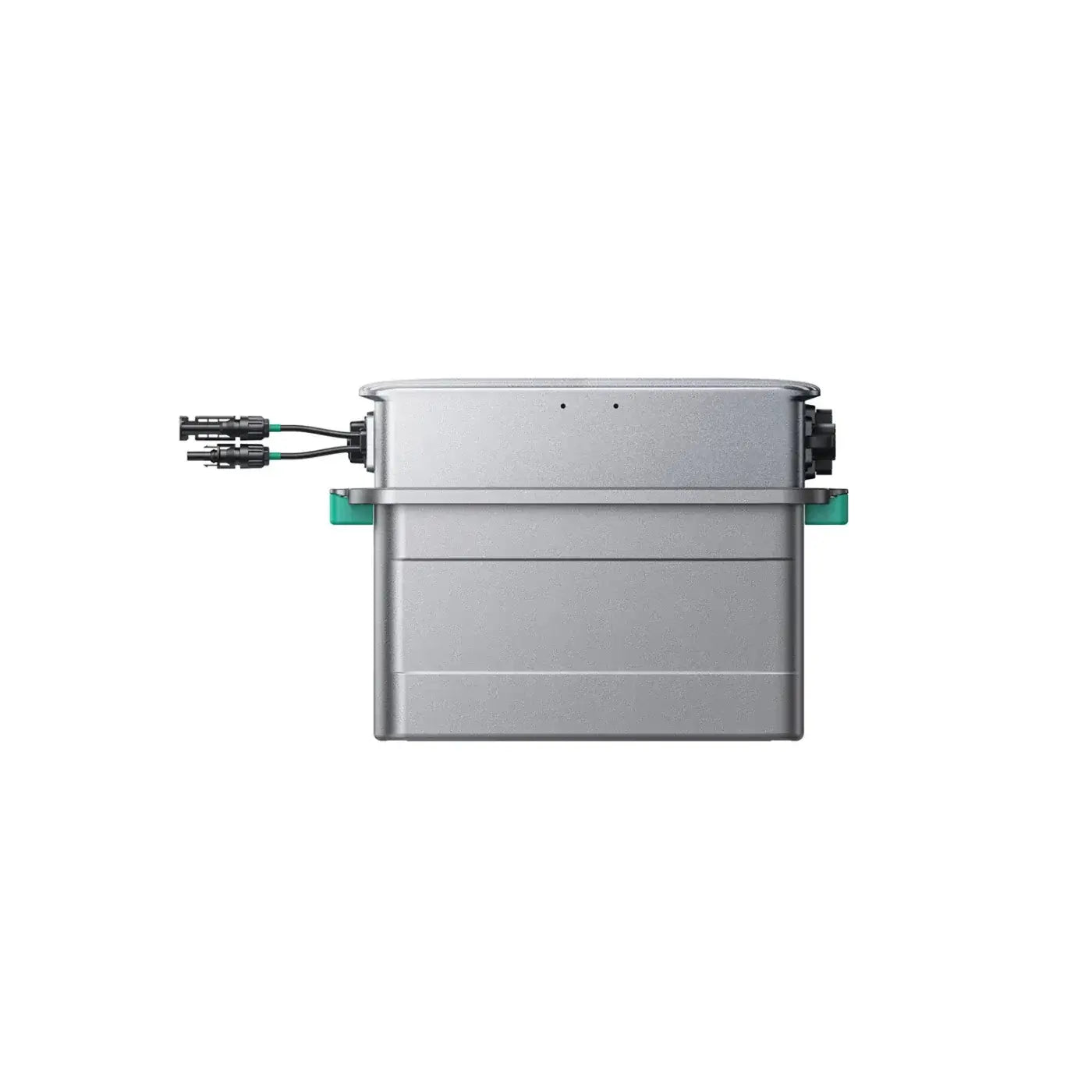 Zendure SolarFlow 800 Pro 2 Energiespeichersystem von der Seite mit Anschlusskabeln