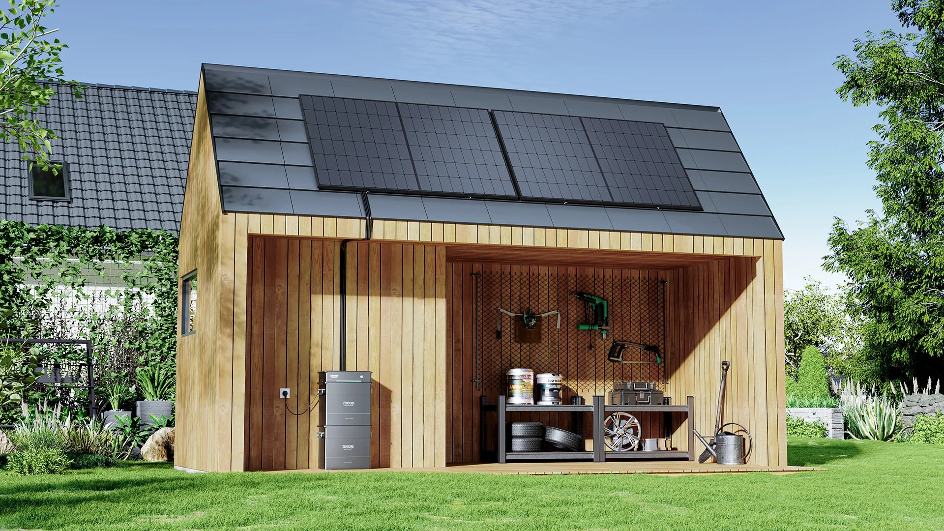 Zendure AB2000S Batteriespeicher mit Sicherheits- und Schutzsystem