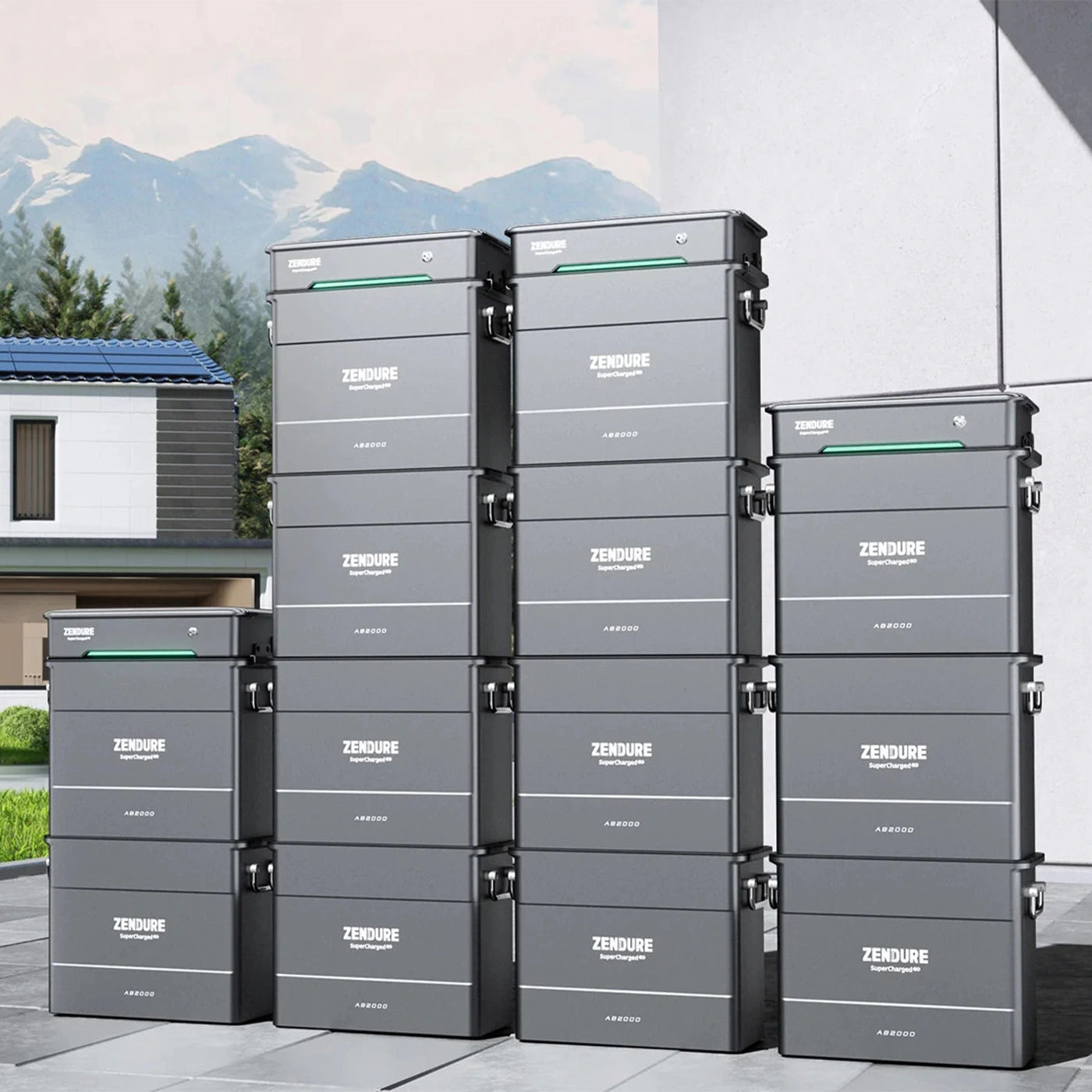 Zendure SolarFlow Hyper 2000 mit 1x Zendure AB2000 – Produktansicht 06