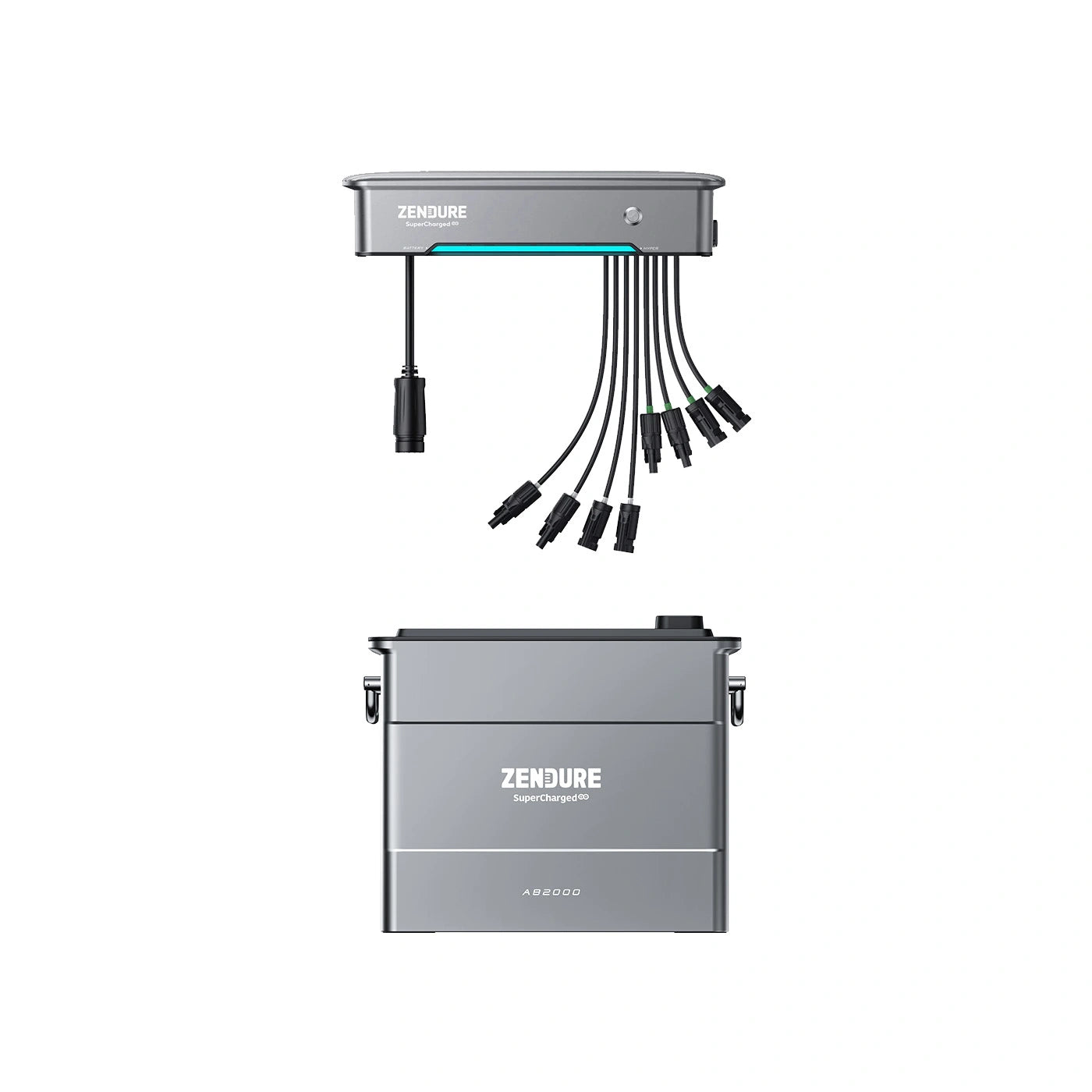 Zendure SolarFlow Hyper 2000 mit 1x Zendure AB2000 – Produktansicht 02