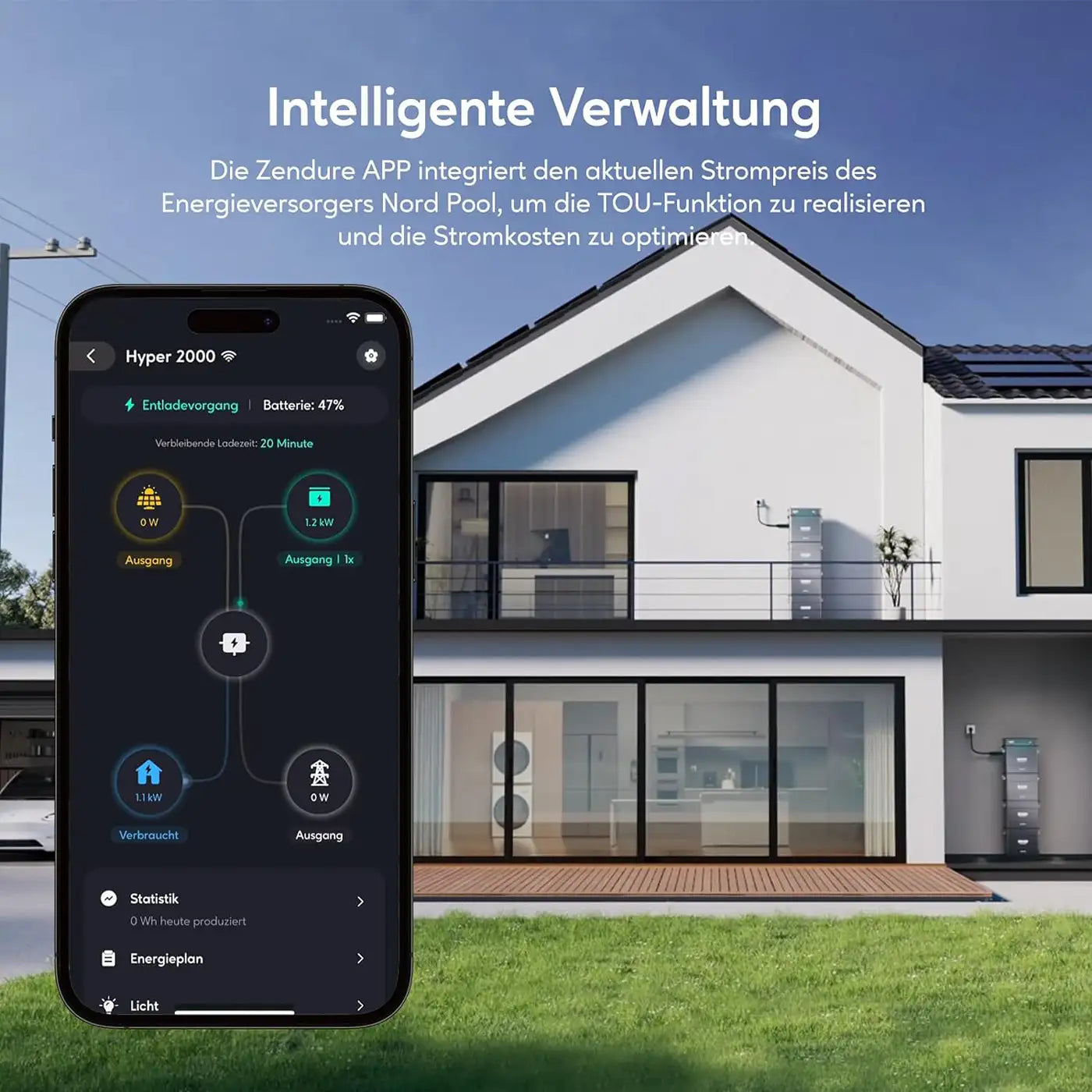 Zendure SolarFlow Hyper 2000 Hy­brid-Wech­sel­rich­ter – Produktansicht 09