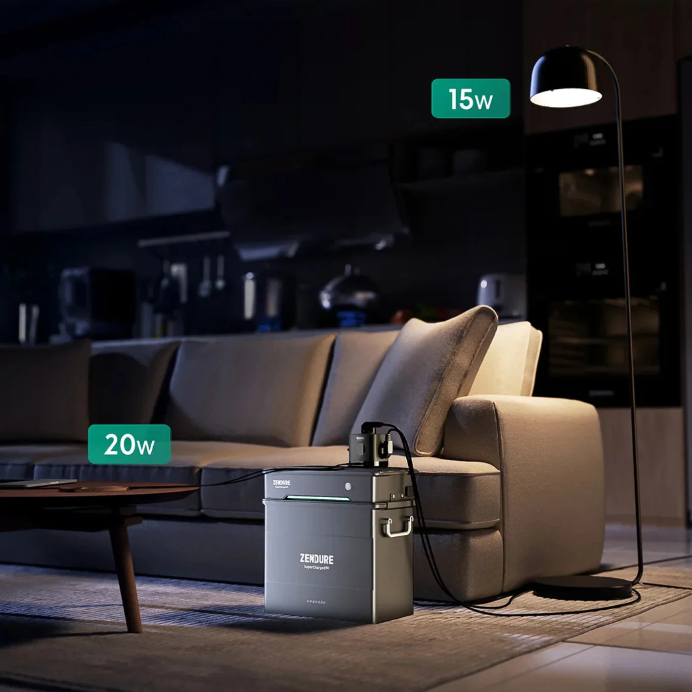Zendure Off-Grid-Steckdosenleiste – Produktansicht 05