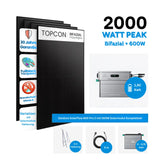 Zendure Sistema de almacenamiento SolarFlow 800 Pro 2 con módulo solar de 500 W (conjunto completo) – Descripción general del sistema 2