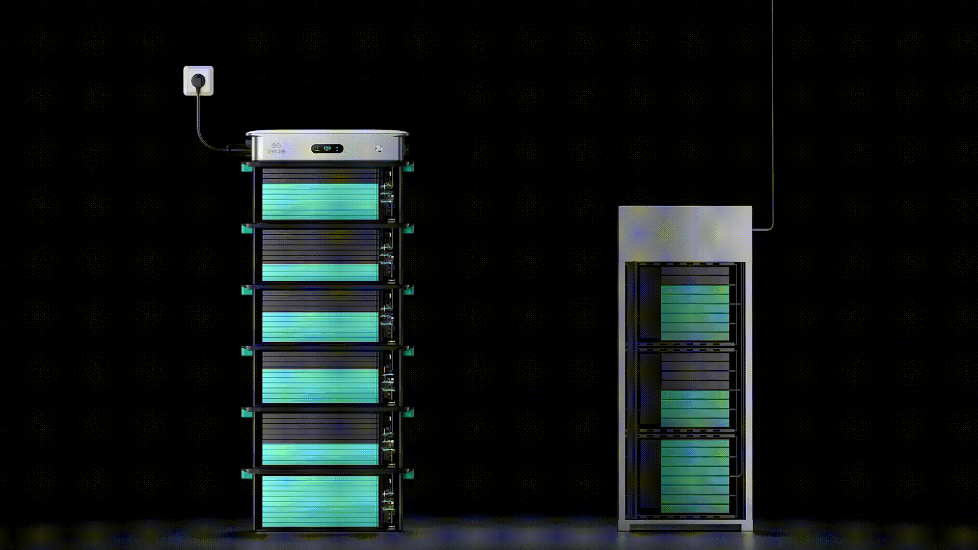 Zendure SolarFlow 2400 AC Batteriesystem mit modularen AB3000X Batterien