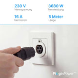 Anker Cable SOLIX AC-Wieland de 15 m para Solarbank 4 Pro y Max AC – Imagen del producto 4