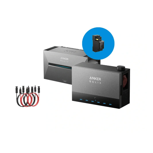 Anker SOLIX Solarbank 3 E2700 Pro Speicher 2,68 kWh Power Dock Komplettset mit Smart Meter im blauen Kreis – Produktansicht 01
