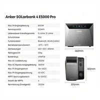 Anker SOLIX Solarbank 4 E5000 Pro 5 kWh mit Power Dock – Produktbild 8
