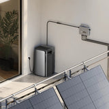 EcoFlow STREAM AC Pro Stromspeicher an einem Balkonkraftwerk