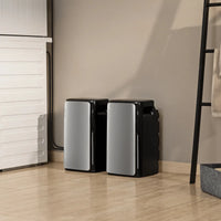 Zwei EcoFlow STREAM AC Pro Stromspeicher in einem Wohnraum