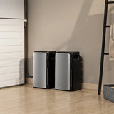 Zwei EcoFlow STREAM AC Pro Stromspeicher in einem Wohnraum
