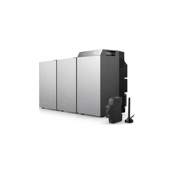 EcoFlow STREAM AC 5000 + 2 batteries d'extension EcoFlow STREAM + compteur intelligent