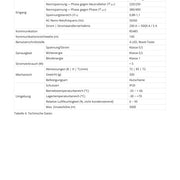 Technische Daten des FENECON FEH040 3-Phasen-Sensors