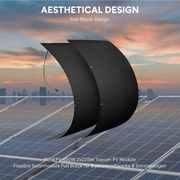 Flexible Solarmodule RENEPV mit Anker SOLIX Solarbank 3 E2700 Pro mit Anker SOLIX Solarbank 2 E1600 Pro