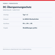 DC-Überspannungsschutz – GEN24 Retrofit – 4,240,313,CK
