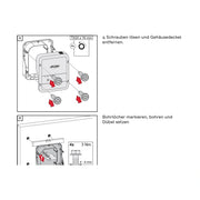 Fronius Ohmpilot 9.0-3 – Wandmontage und Befestigung – Auszug aus der Herstelleranleitung