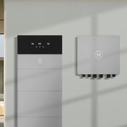 Hoymiles HiOne-8B-G3 – Batteriemodule im Hersteller-Systembeispiel; Wechselrichter separat