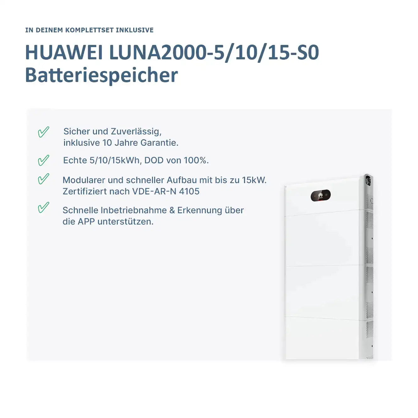 ensemble complet - Huawei LUNA2000