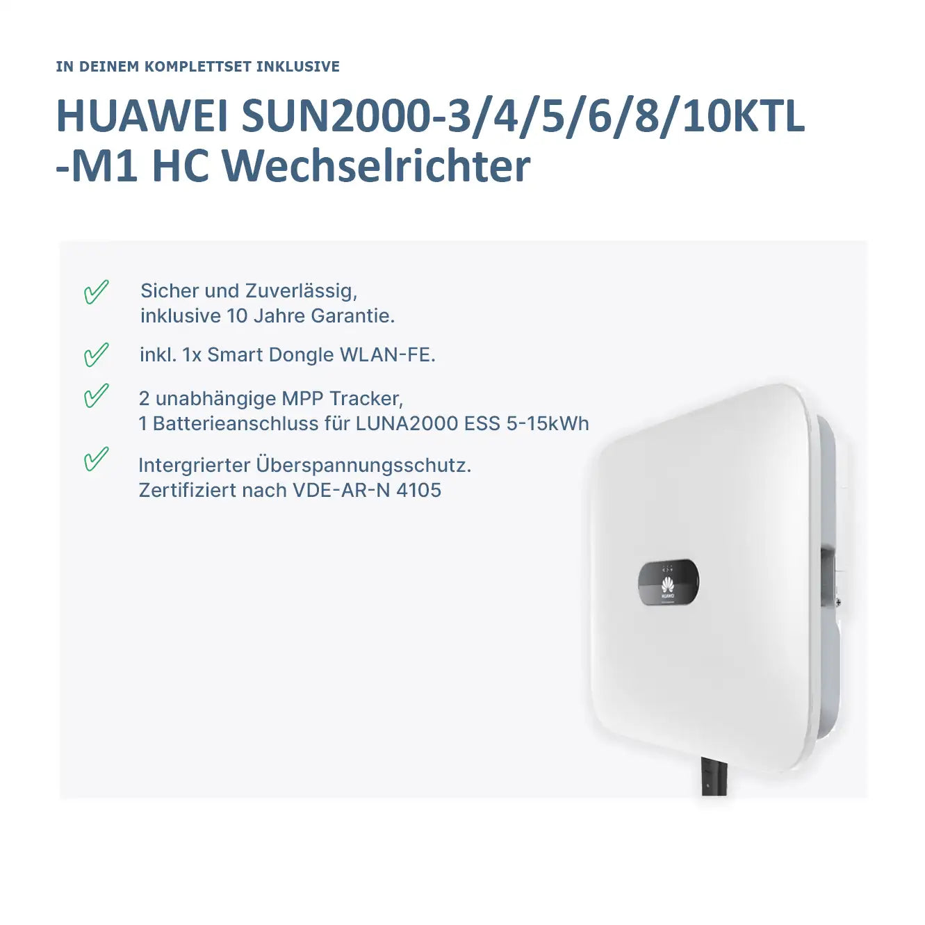 teljes készlet - Huawei SUN2000