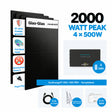 SunEnergyXT 500 / 500 PRO Speicher-Komplettset mit 4× 500-W-Solarmodulen