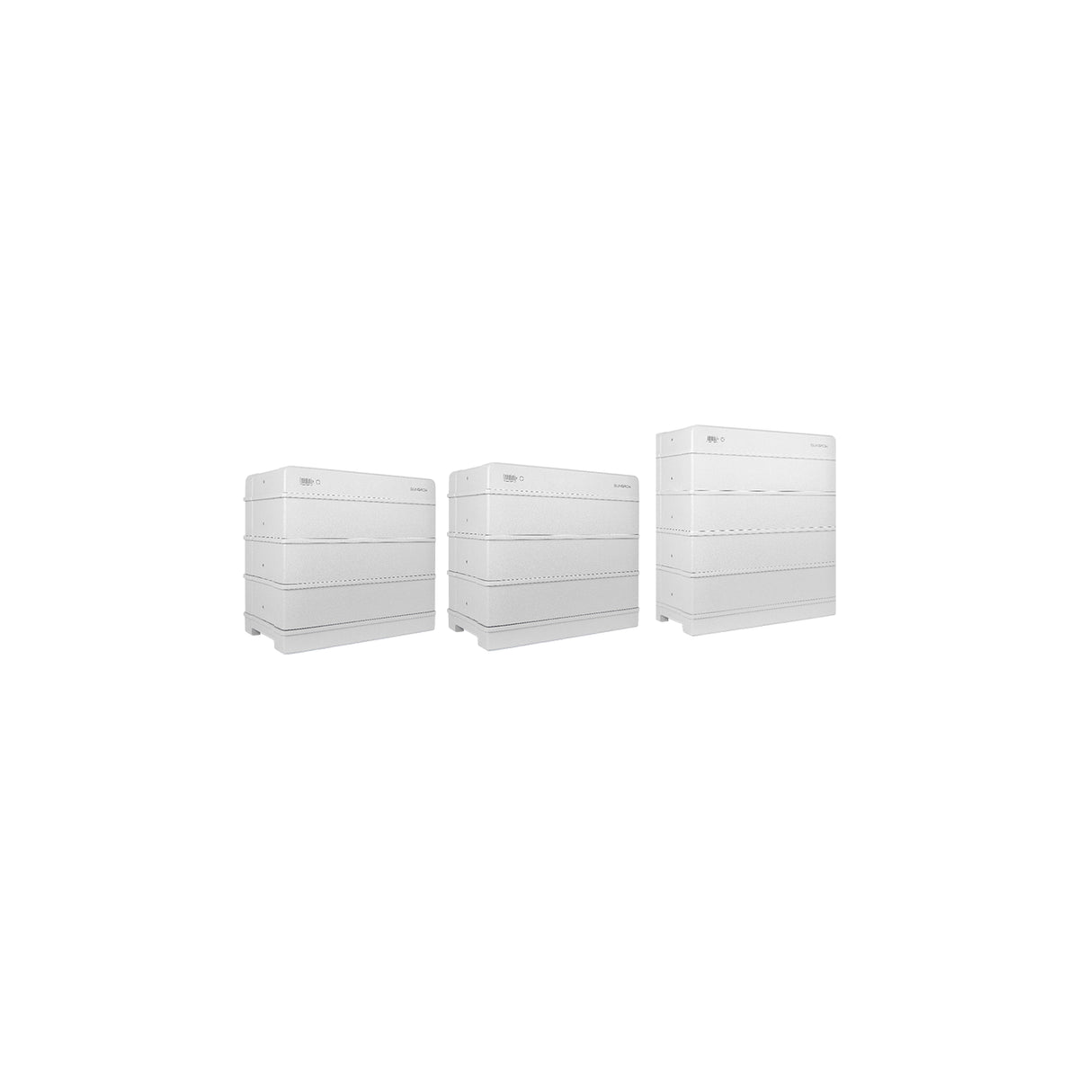 Sungrow SBR096 Hochvolt-Batteriespeicher mit drei Batteriemodulen