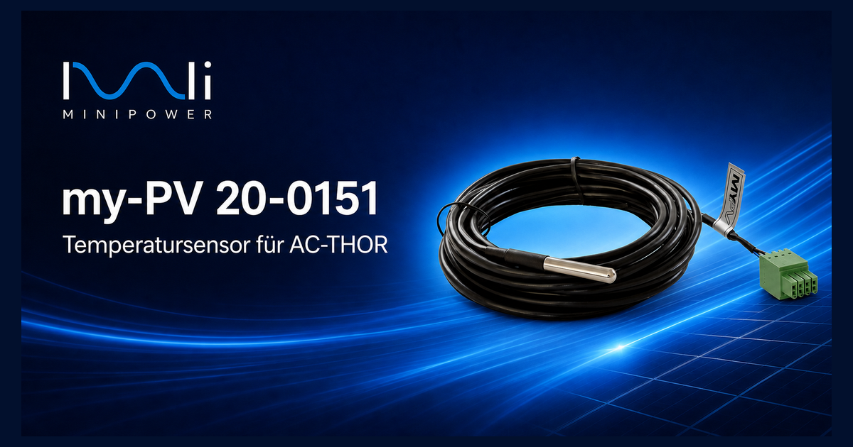 my-PV 20-0151 Temperatursensor für AC-THOR – Mini Power Social Image