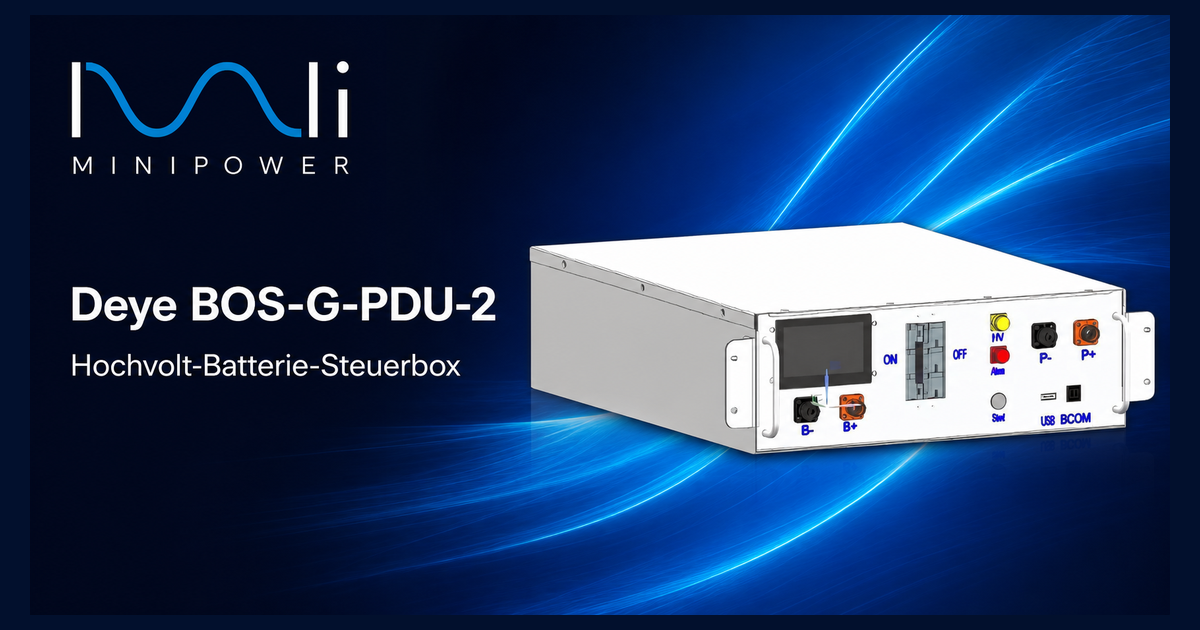 Deye BOS-G-PDU-2 Hochvolt-Steuerbox – Mini Power Social Image