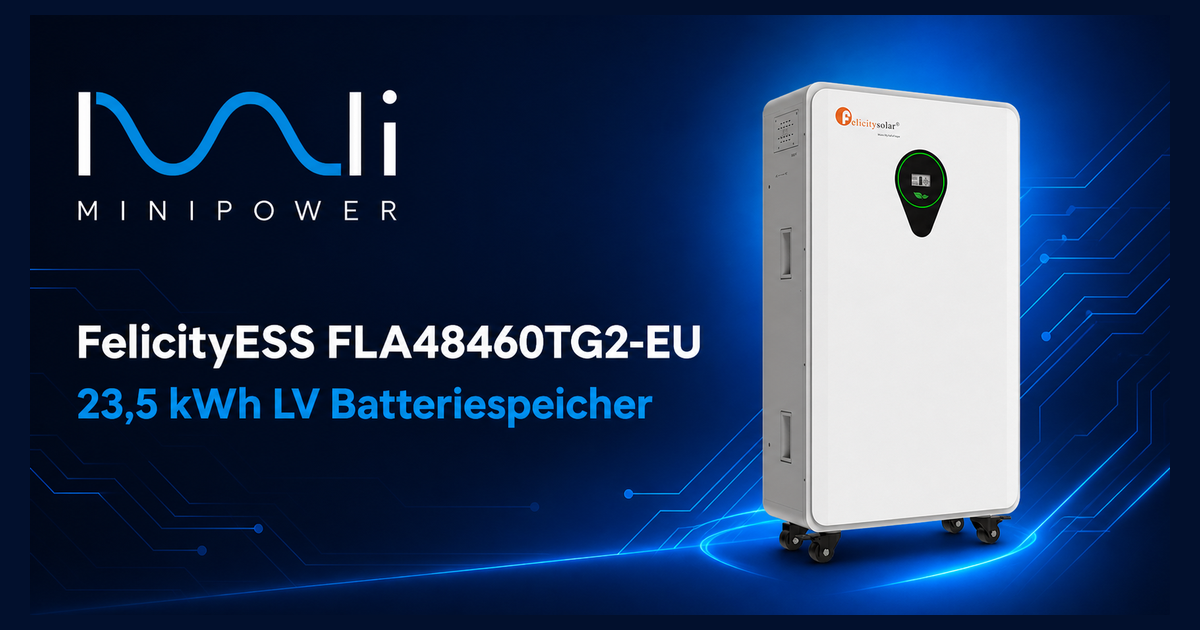 FelicityESS FLA48460TG2-EU 23,5 kWh LV Batteriespeicher – Mini Power Social Image