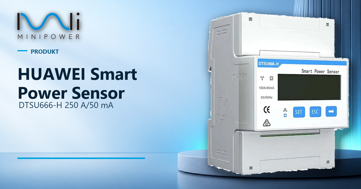 HUAWEI Smart Power Sensor DTSU666-H 250A/50mA | Mini Power