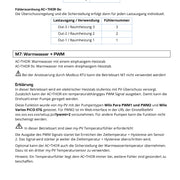 Fühleranschluss und Fühlernummern für den my-PV AC THOR Temperatursensor