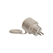 Shelly Outdoor Plug S Gen3 – 12 A WLAN-Steckdose, IP44 – offizielle Produktansicht
