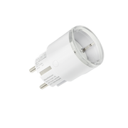 Shelly Plug S Gen3 Matter in Weiß – originale Produktansicht mit Schuko-Stecker