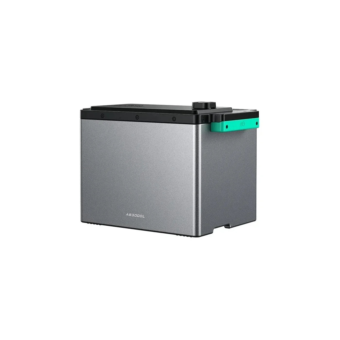 Zendure AB3000L Zusatzbatterie in seitlicher Dreiviertelansicht mit Weißraum