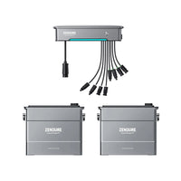 Zendure SolarFlow Hyper 2000 mit 2x Zendure AB2000S – Produktansicht 01